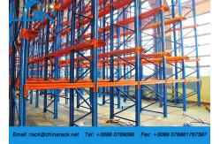 China Storage Drive Through Pallet Racking , Thru - Drive In Rack Pallet Racks Shelving supplier
