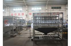 China Water Cooling 3 Ton Portable Ice Cube Maker Machine with PLC Control supplier