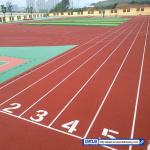 Spike Resistant Permeable Sandwich System Running Track Aging Resistance 