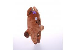 China Customized Interactive Pets Plush Toys Stuffed Chew Toys 20cm supplier