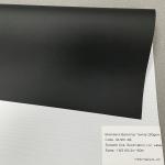 Flame retardant Black backdrop fabric roll 260gsm for digital printing