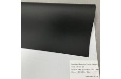 China Flame retardant Black backdrop fabric roll 260gsm for digital printing supplier