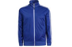 China Breathable Lightweight Polyester Jacket Blank Standing Collar Gym Apparel supplier