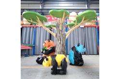 China Waterproof Realistic Animal Model Customized Animatronic Panda Model supplier