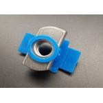 China m6 Stainless Steel Plastic Wing Spring Nut manufacturer
