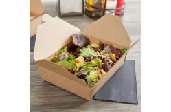China Customized Eco- friendly and recyclable takeaway food box disposable fast food packaging box supplier