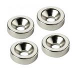High Power Round Magnets With Holes In The Middle High Magnetic Energy for sale