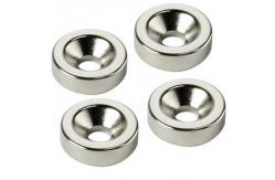 China High Power Round Magnets With Holes In The Middle High Magnetic Energy supplier