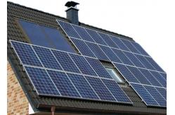 China Light Steel Bifacial Solar Panels Rack BIPV Solar System In Roof PV supplier