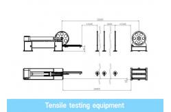 China Computer Controlled Indoor And Outdoor Fiber Optic Cable Tensile Test Equipment supplier