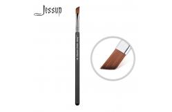 China Sloped Edge Jessup Makeup Brushes Angle Shaped Cream Contour Brush supplier
