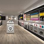 Fridge Home Appliances Display Rack Computer Shop Interior Electric Decoration for sale