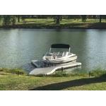 20cm 1000D Drop Stitch Y Shape Jet Ski Inflatable Yacht Y Pontoon Platform Dock For Boat Parking for sale