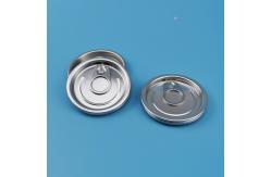 China 202 Full Open 0.25mm Alum EOE Easy Open Can Lids supplier
