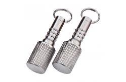 China Mini Pill Case Holder Aluminum Keychain Large Recyclable supplier