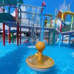 China Mini Splash Pad Park Aqua Park Water Park Tipping Buckets For Aqua Play manufacturer