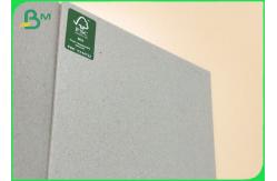 China 400gsm Laminated Grey Chip Board In Sheet 0.5MM 1.5MM Thick supplier