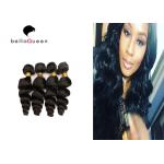 6A Remy Hair Natural Black virgin loose wave hair 10” - 30” for Beauty Works for sale