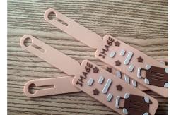 China Professional Custom Silicon Patches With 3D Embossment  Band Logo For  Luggage supplier