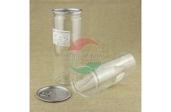 China Recyclable Round Tea Sugar 500ml Clear Pet Jars supplier