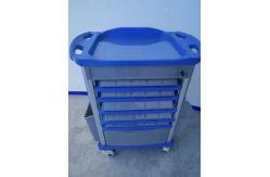 China Emergency Trolley for hospital patient with Defibrillator Board  750*480*920mm supplier