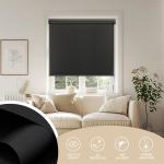High Quality 100% Polyester Linen And Polyester Blackout Roller Blinds Fabric