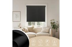 China High Quality 100% Polyester Linen And Polyester Blackout Roller Blinds Fabric supplier