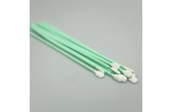 China China Supplier Extra Long Handle Cleanroom Lint Free Round Dacron Tip Polyester Swab supplier