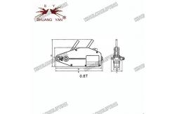 China Rope Pulling Wire Rope Winch 0.8 Ton Convenience Maintenance Manual supplier