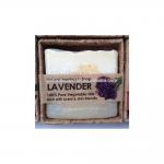 best selling whitening lavender natural handmade soap with soap packaging for sale