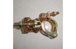 China Jis 110 Degree Double Clamp Component Parts Of Scaffolding Pressed Coupler supplier