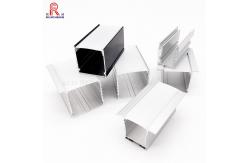 China Wall Mounted Flat LED Aluminum Profile Poly Carbonate / Opal Diffuser OEM Service supplier