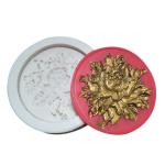 3D Silicone Flower Shaped Baking Mold Diy Handmade Round Fondant For Cakes for sale