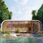 20ft Modular Design Small Prefab Houses Outdoor For Living And Working for sale