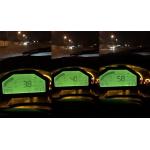 Bluetooth Combined Car Digital Voltmeter 6.5 Inch Data Accuracy CE Approved