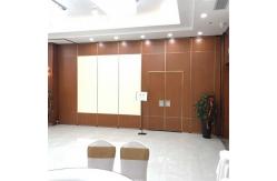 China Aluminium Mobile Sliding Folding Partition Walls Hotel Soundproof Acoustic Movable Partitions supplier