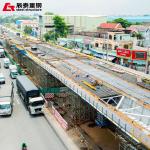 Safety Steel Truss Bridge Traffic Car Access Going Over Road Lightweight for sale