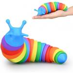Easter Basket Stuffers 3D Printed Sensory Slug Fidget Toys Anxiety Relief