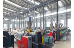 China Double Conical Screw PVC Foam Board Machine , Plastic Trash Box Foamed Board Machine supplier