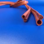 100% Pure Silicone Seal Strip Insulation Tube For Power Cables