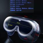 China Goggles Anti Bacterial / Virus PPE Safety Goggles Recyclable  Ce Approval for sale