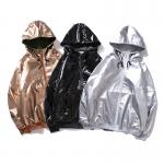 Hip Hop Style B-BOY Mens Reflective Jacket Windbreak Shining Windproof for sale