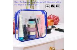 China Multifunctional 6pcs Clear PVC Travel Luggage Pouch With Handle supplier