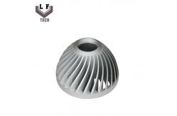 China LED Light Housing Aluminum Die Casting Heatsinks Powder Spraying Oxidation supplier