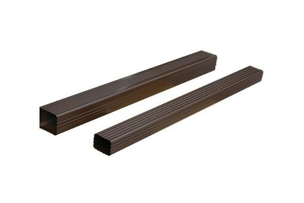 Anodized Extruded Construction Aluminum Profile Rectangular Tubing Thin Wall