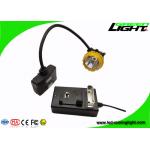 6.8Ah Panasonic Battery Rechargeable LED Headlamp With Low Power Warning Safety Rope