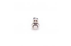 China 12mm Waterproof  Economical Key Switch 2 Pin IP65 Protection supplier