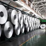 3105 3003 Aluminum Coil For Gutter Machine With Blue Film Zinc 1000 6000 3000 Series 0-1550mm for sale