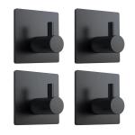 Adhesive Heavy Duty Waterproof Bathroom Shower Wall Towel Hooks Stainless Steel Kitchen Self Adhesive Sticky Hooks for sale