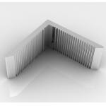 China Customized Alloy aluminum extrusion framing For Buildings Corner factory